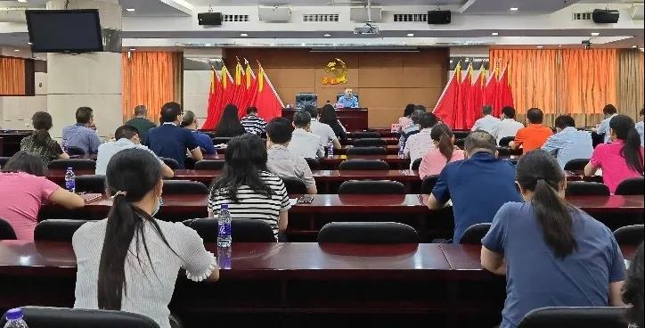 学党史 悟思想丨集团党委副书记、总经理白明韶到粤新资产讲党史上党课